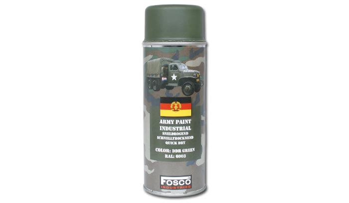 Farba do maskowania FOSCO RAL6003 - DDR Green