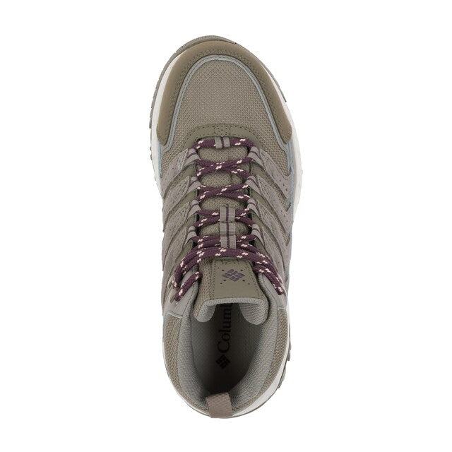 Buty Damskie Columbia Strata Trail Mid Waterproof - Kettle/Blush Rose