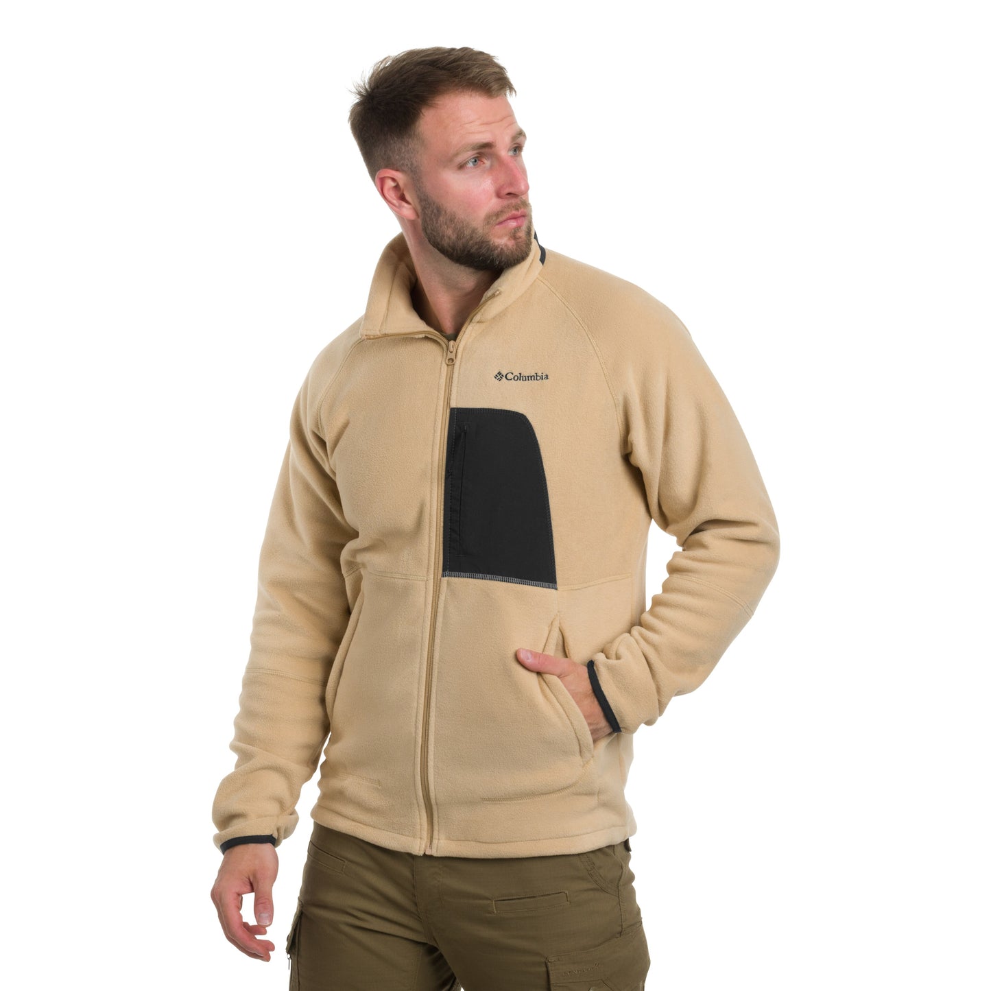 Polar Columbia Rapid Expedition II Full Zip Fleece - Canoe/Shark