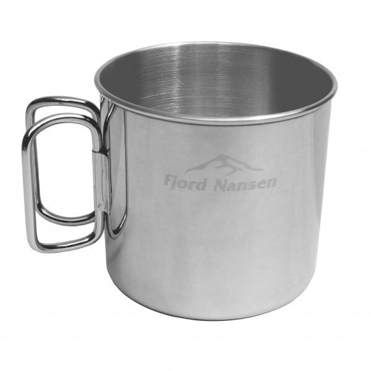 Kubek stalowy Fjord Nansen Brann Silver