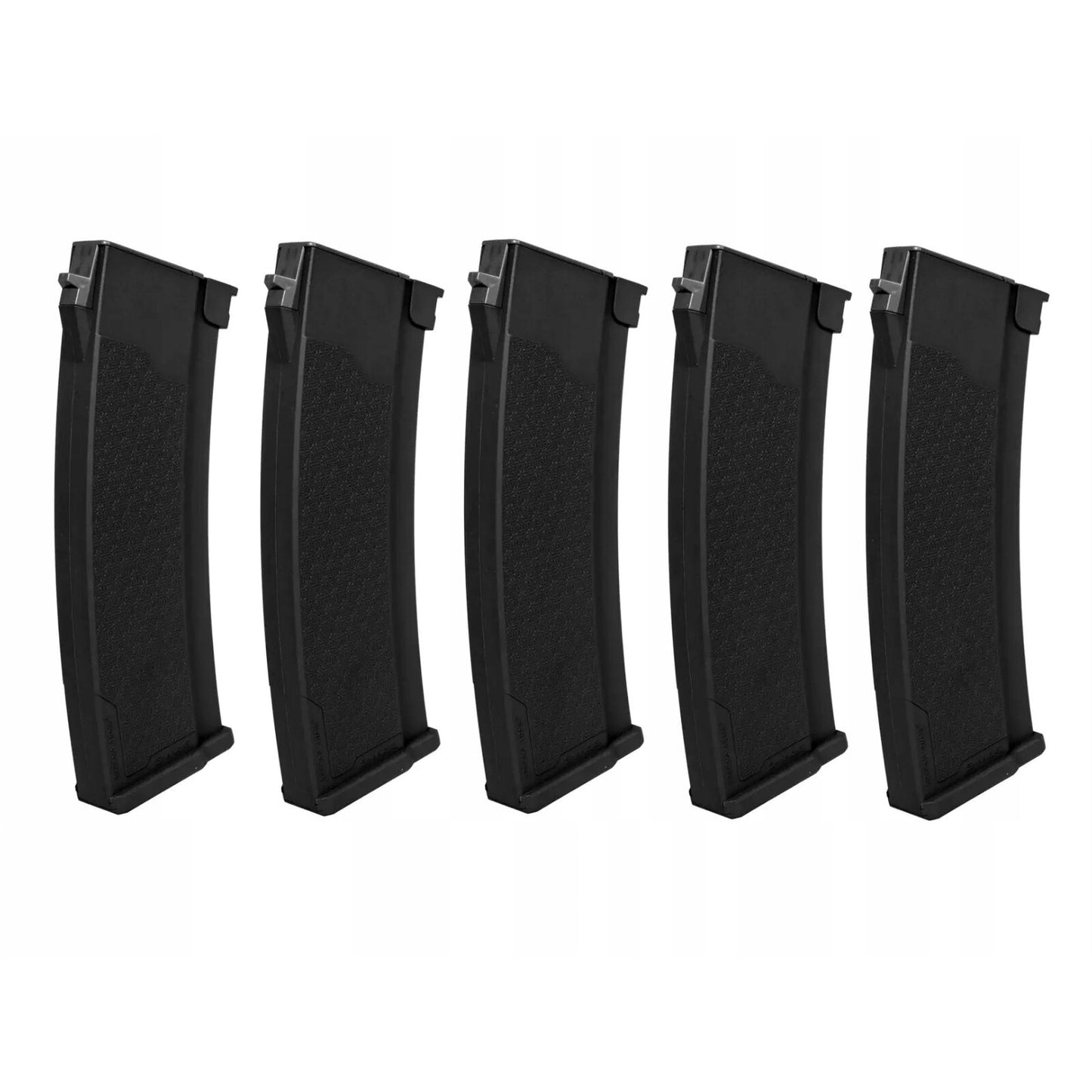 Zestaw 5 magazynków Hi-Cap Specna Arms S-Mag do replik z serii J - Black