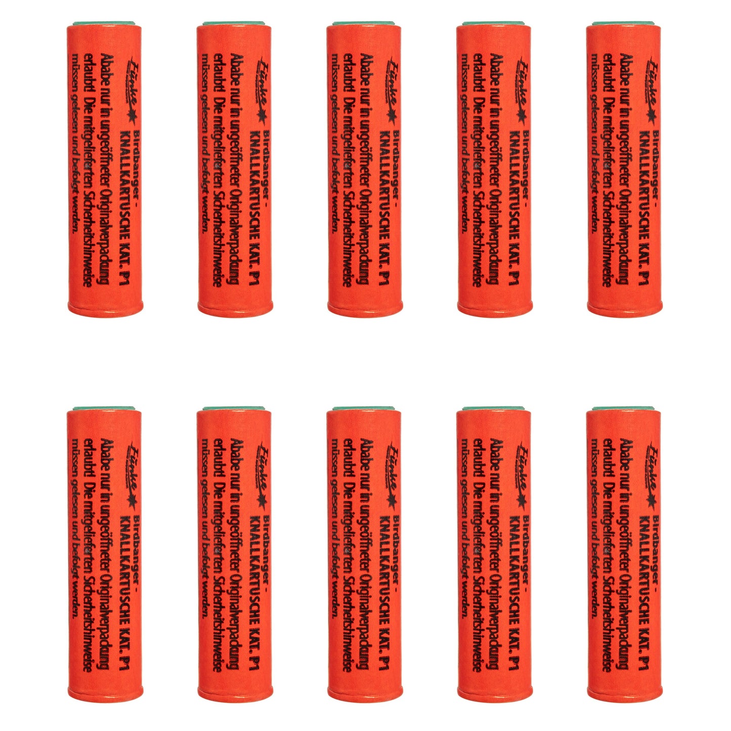 Race 15 mm Funke 10 szt. - Green