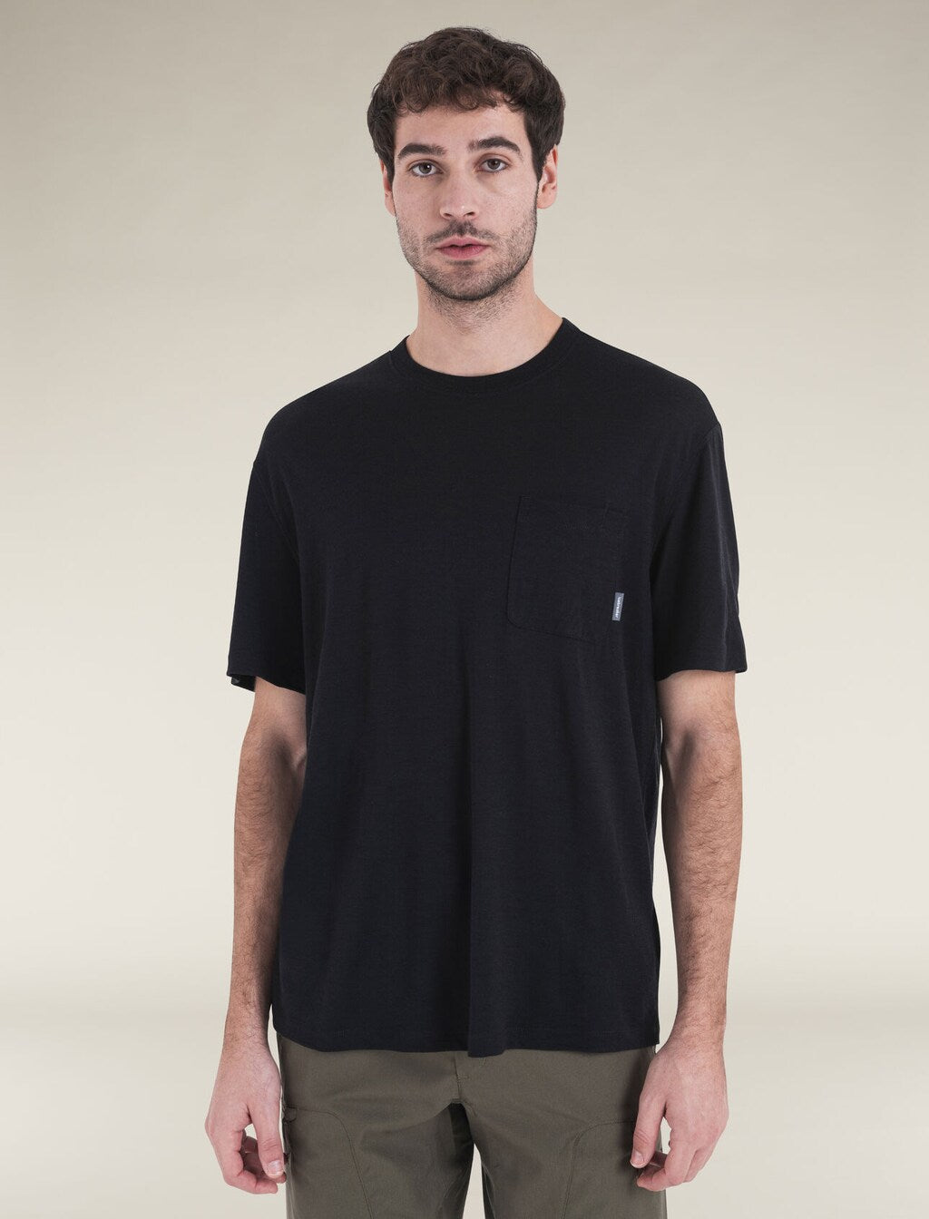 Koszulka T-Shirt Icebreaker Merino 150 Tech Lite Relaxed Pocket - Black
