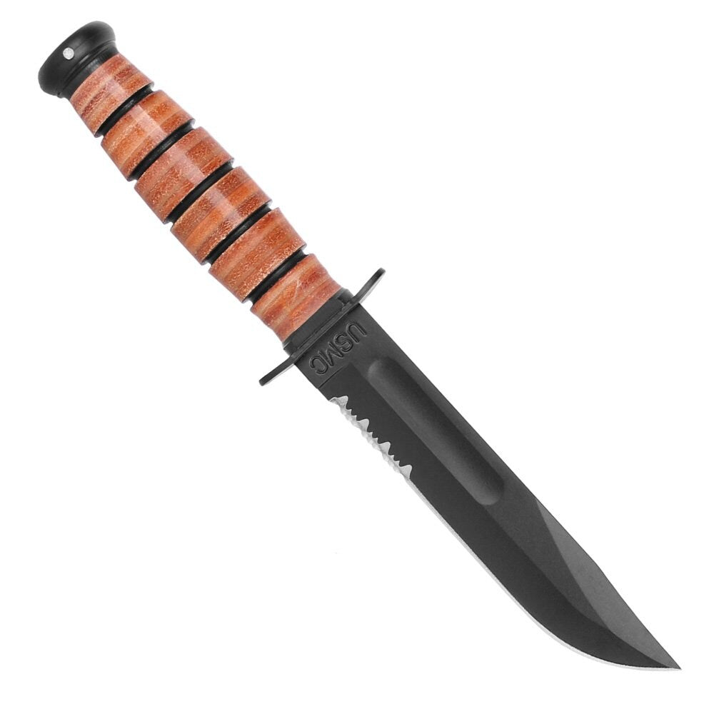 Nóż Ka-Bar Short USMC Serrated 1252
