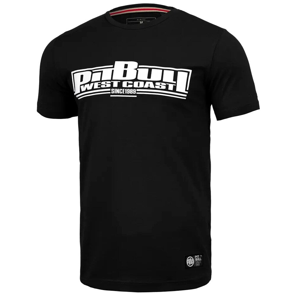 Koszulka T-shirt Pitbull Slim Fit Classic Boxing - Black