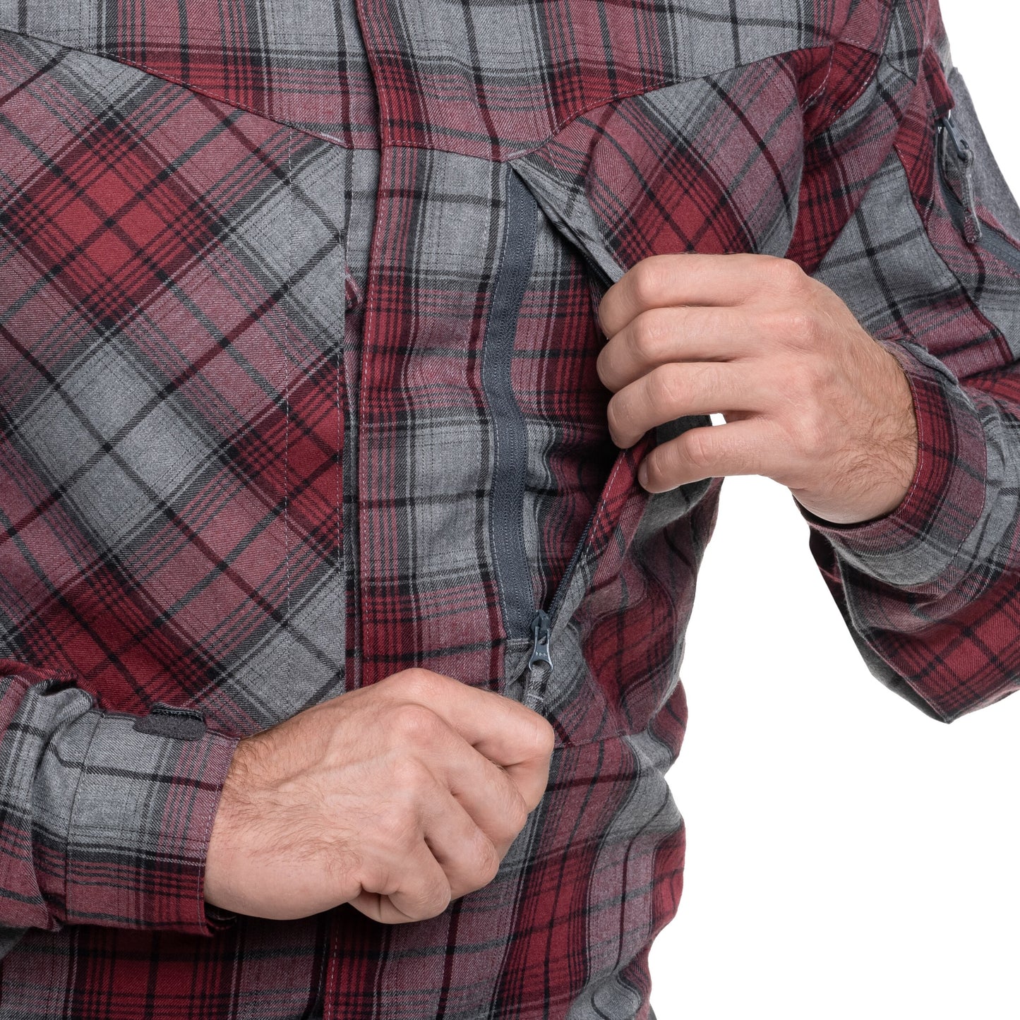 Koszula Helikon MBDU Flannel - Ruby Plaid