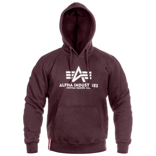 Bluza Alpha Industries Basic Hoody - Deep Maroon