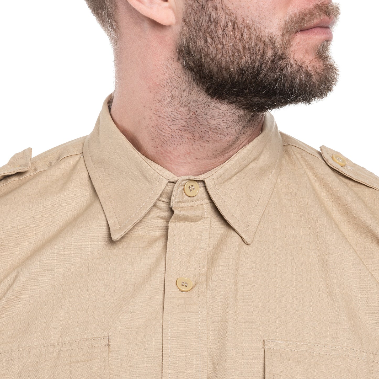 Koszula Mil-Tec Tropical Rip-Stop Short Sleeve - Khaki