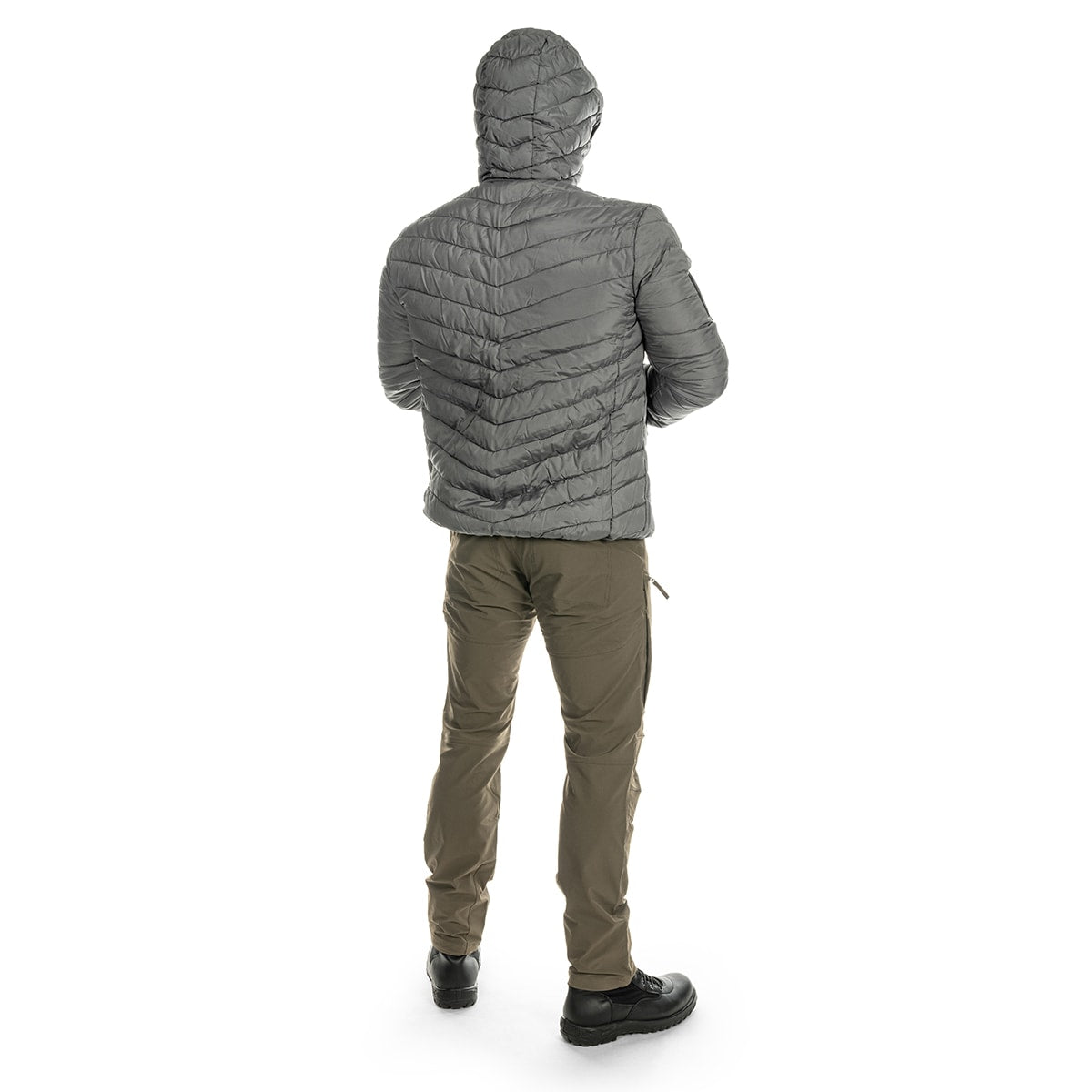 Kurtka puchowa dwustronna Texar Reverse - Black/Grey