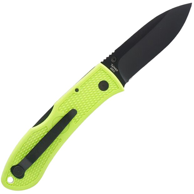 Nóż składany Ka-Bar Dozier Folding Hunter Zombie Green 4062ZG