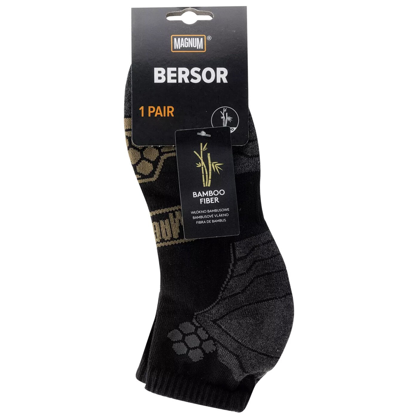 Skarpety Magnum Bersor - Black/Grey/Olive