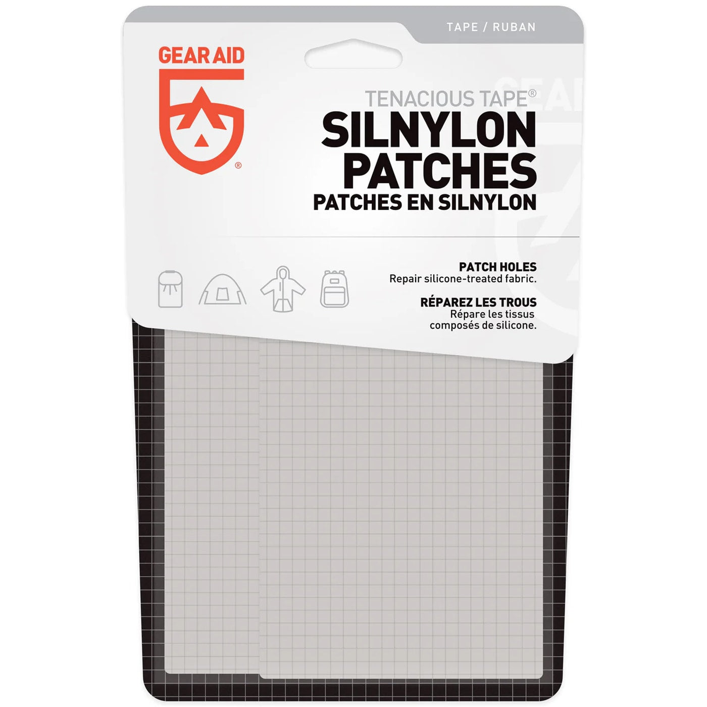 Zestaw łatek Gear Aid Tenacious Tape SilNylon Patches