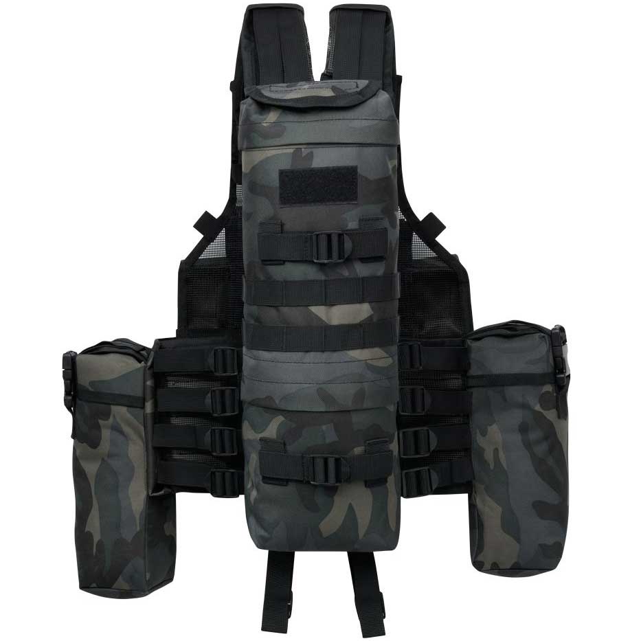 Kamizelka taktyczna Brandit Tactical Vest - Dark Camo
