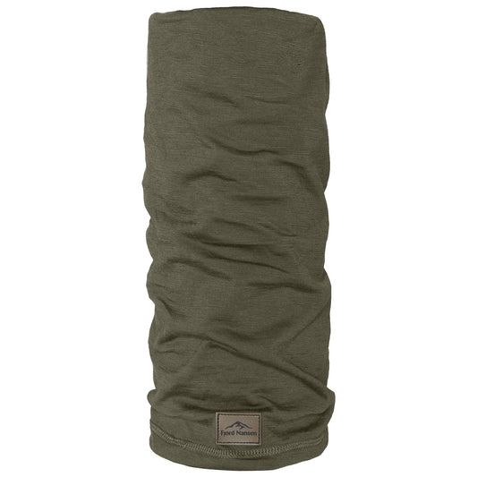 Chusta ochronna Fjord Nansen Headgear Light Merinoull - Olive