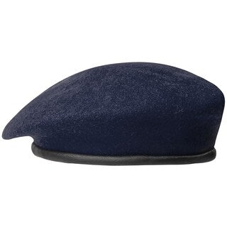 Beret BB-TEX tłoczony - Granatowy