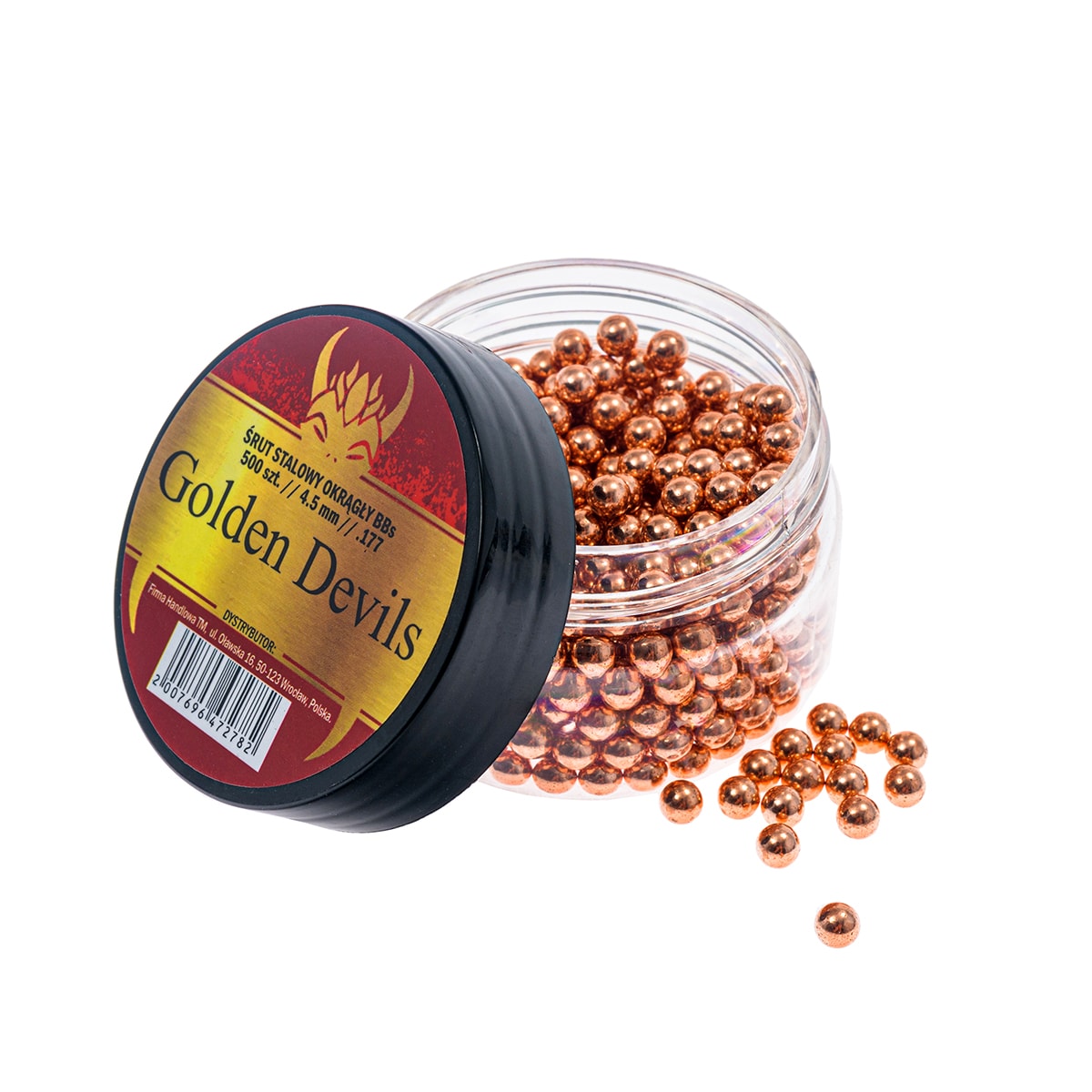 Śrut stalowy BB Golden Devils 4,5 mm 500 szt.
