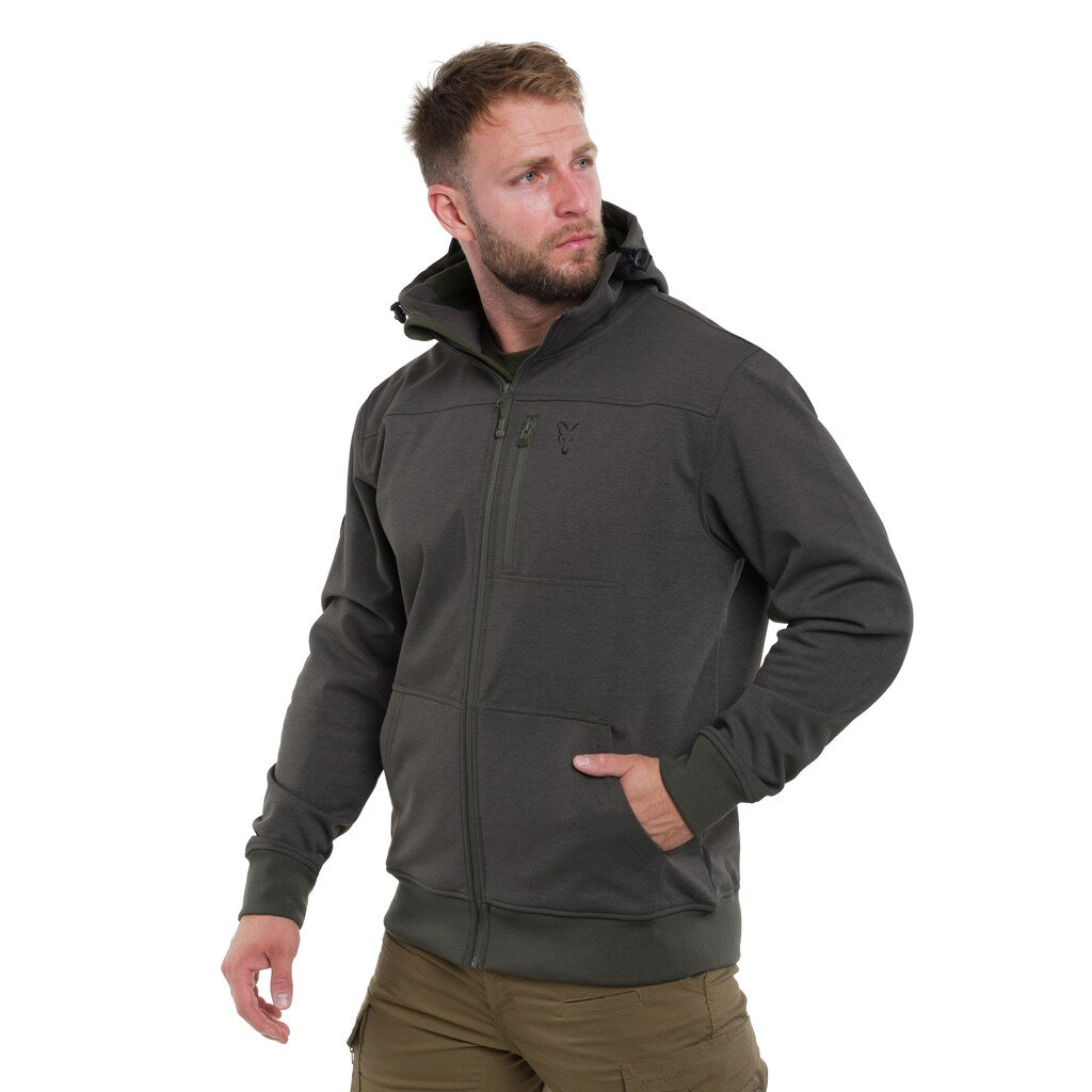 Kurtka FOX Softshell - Green/Black