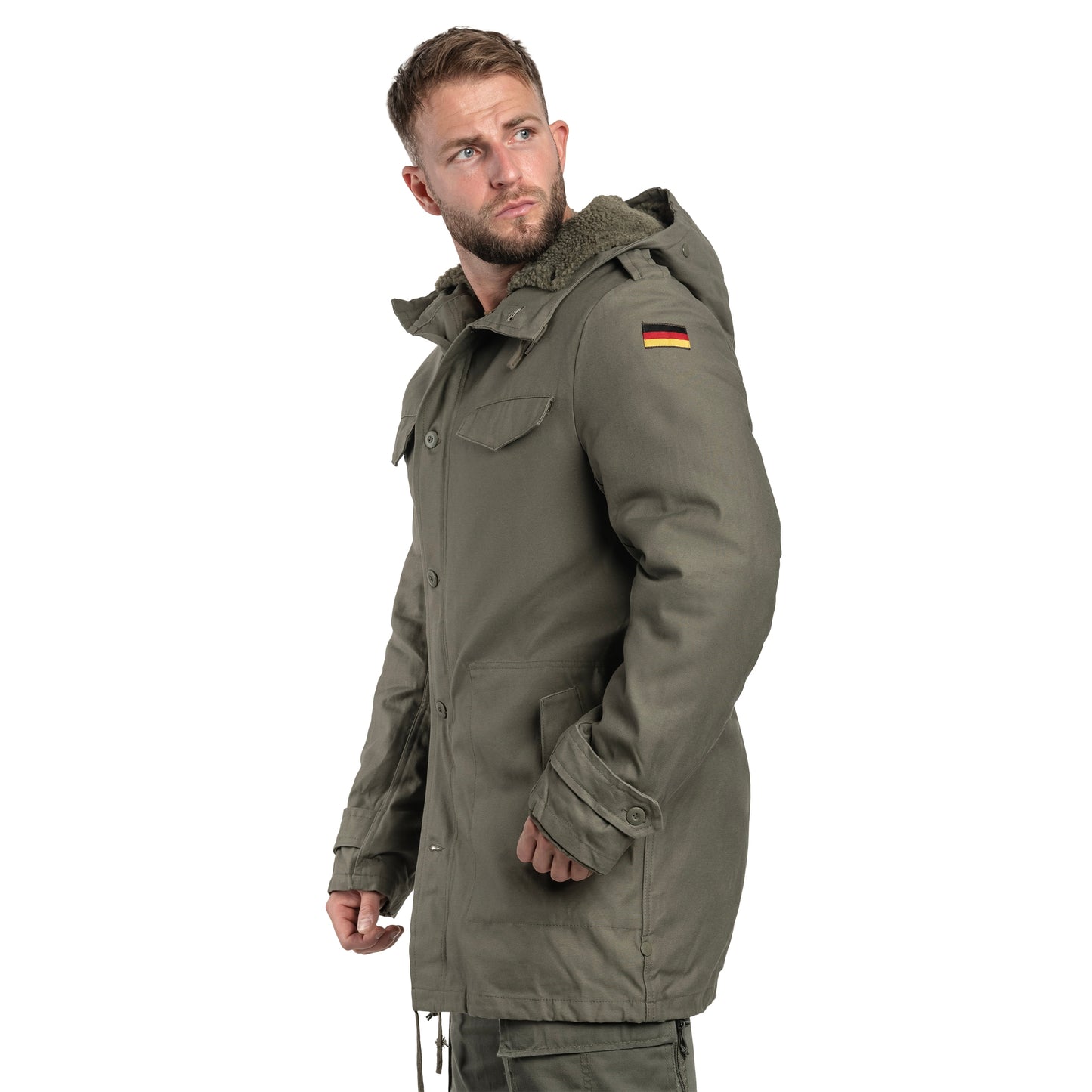 Kurtka Brandit BW Parka Flag - Olive