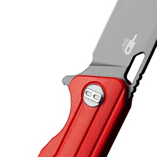 Nóż składany Bestech Knives Circuit Gray Titanium - Red