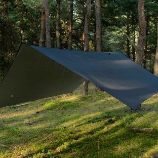 Płachta biwakowa TigerWood Termo Tarp StingRay 3,6 x 2,8 m - Black