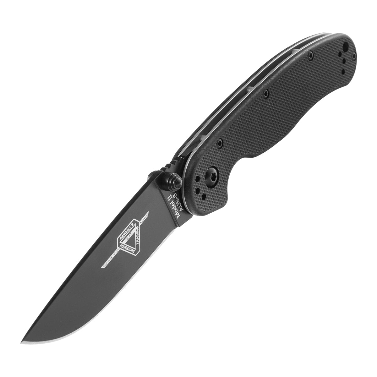 Nóż składany Ontario Rat-2 Folder AUS-8 - Black