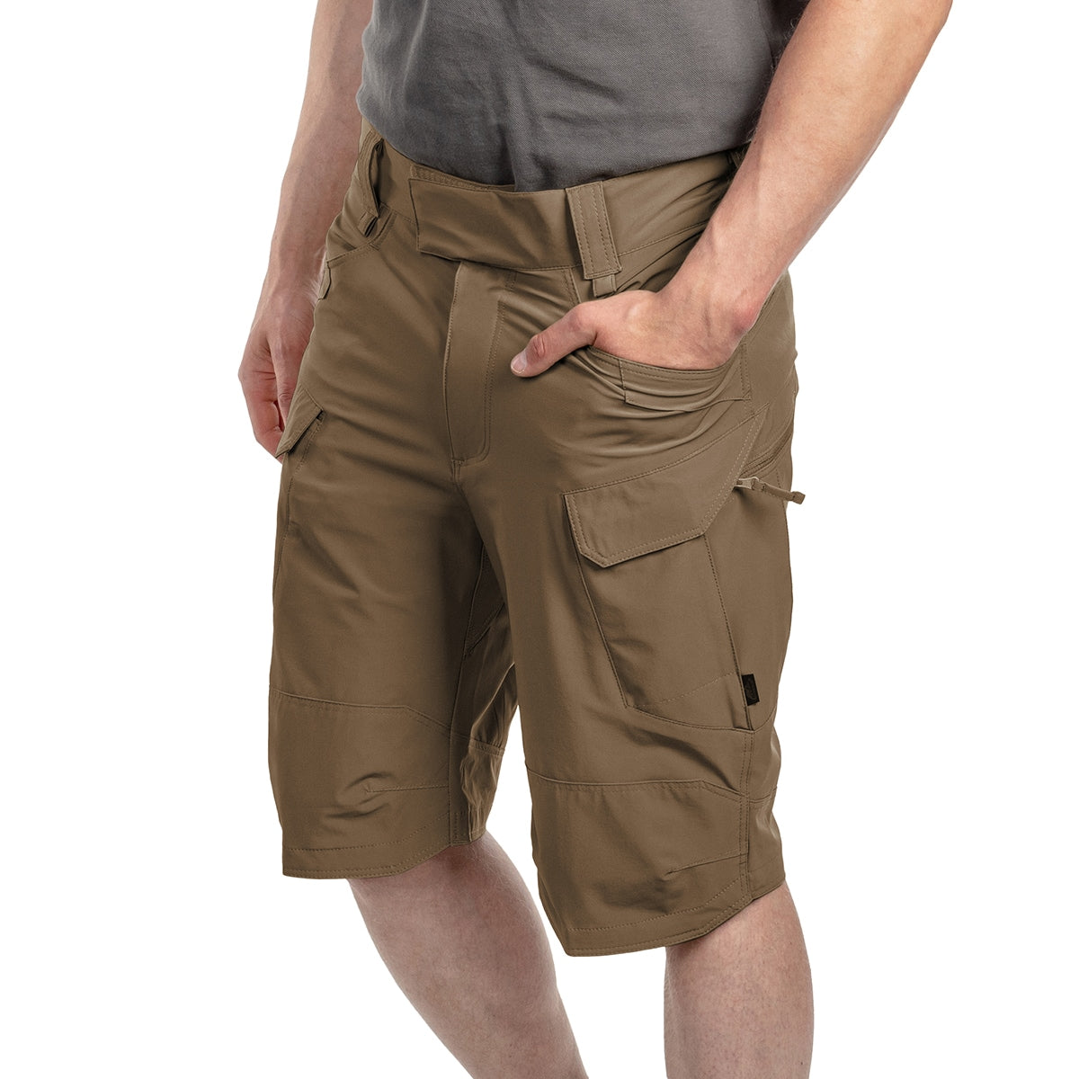 Szorty Helikon OTS 11" VersaStretch Lite - Mud Brown