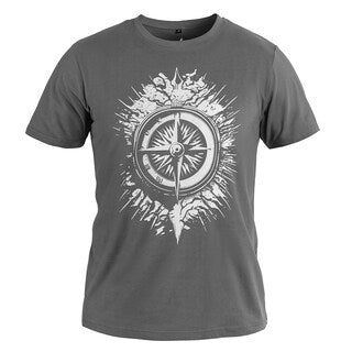 Koszulka T-shirt Voyovnik The Traveller's Guide - Szara