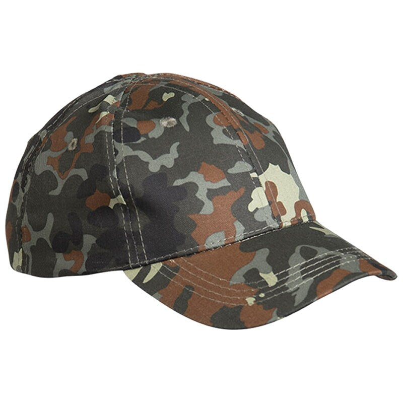 Czapka z daszkiem dziecięca Mil-Tec Baseball Cap - Flecktarn