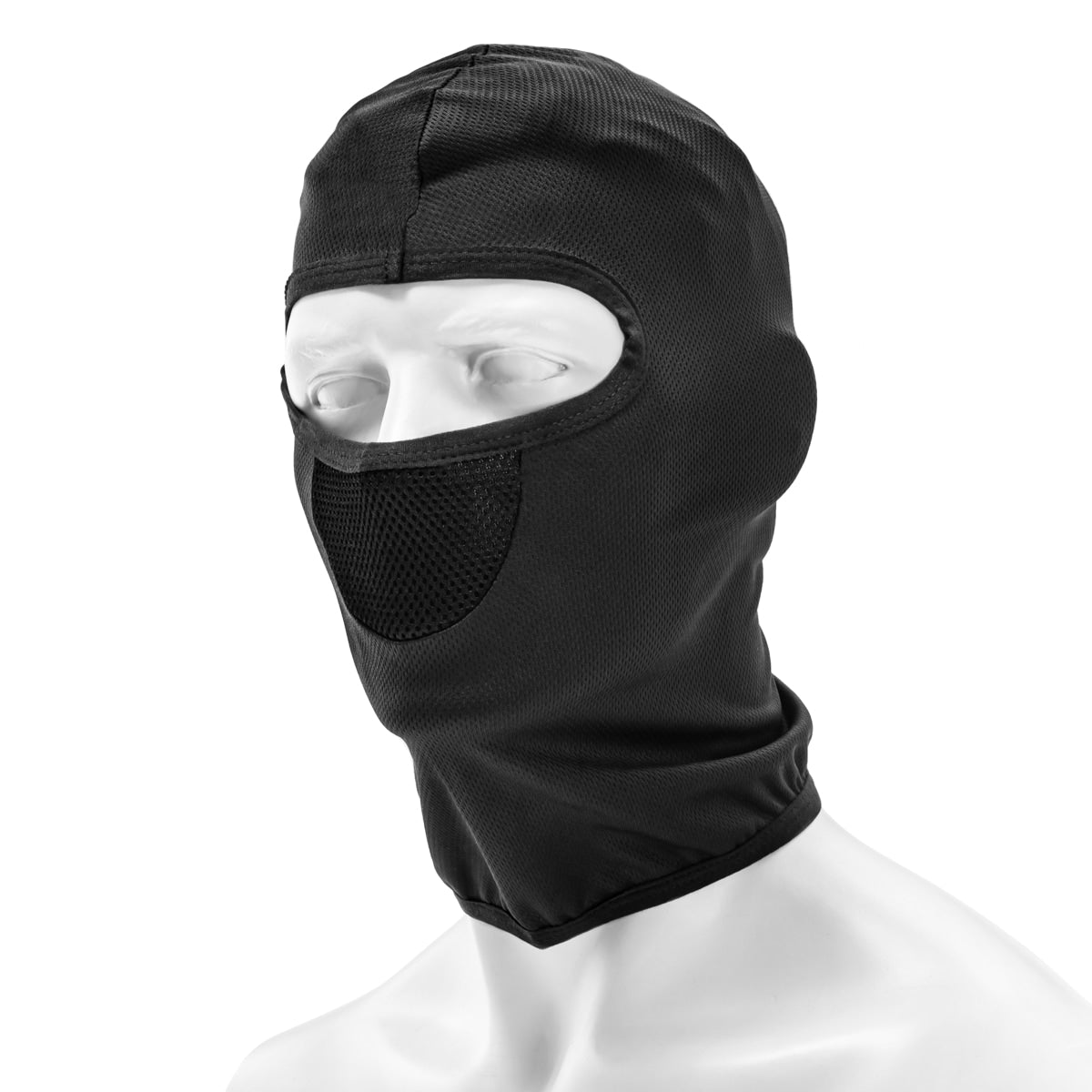 Kominiarka termoaktywna MFH z 1 otworem - Black