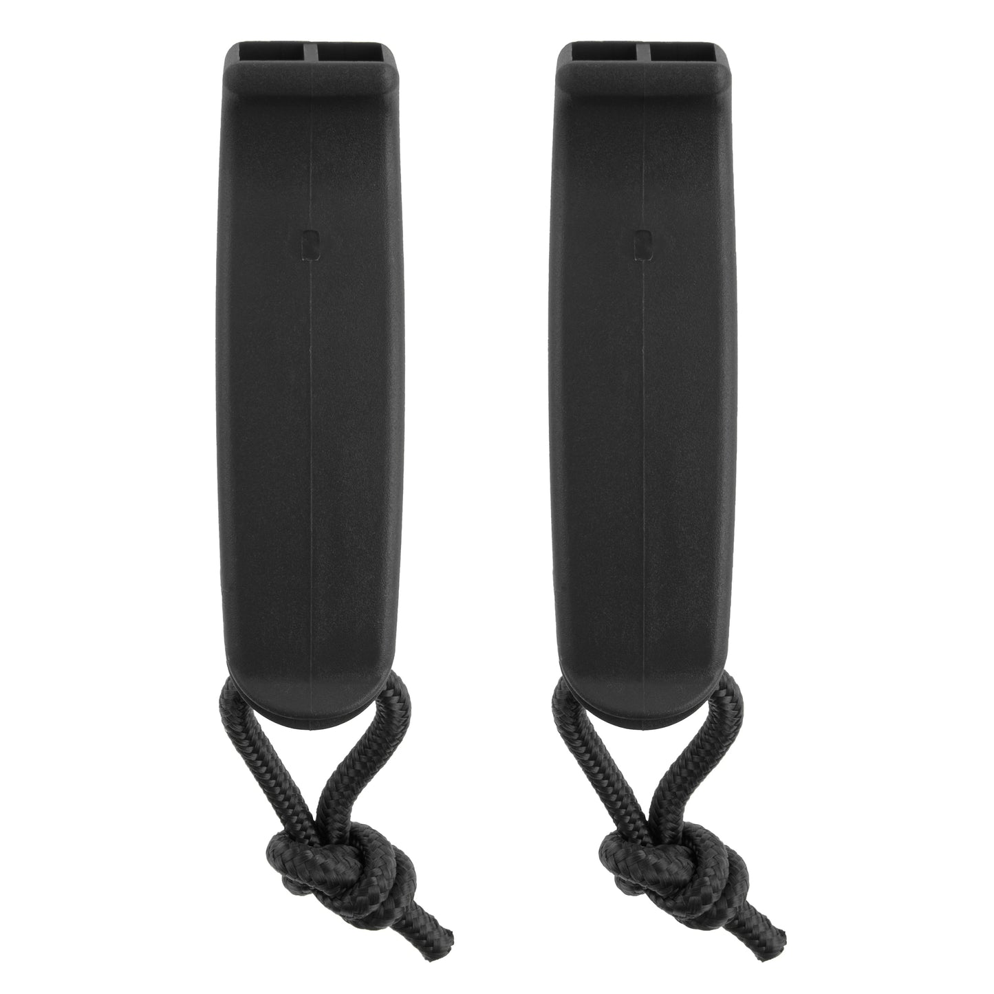 Gwizdek alarmowy Mil-Tec Signaling Whistle Tactical MOLLE Black - 2 szt.