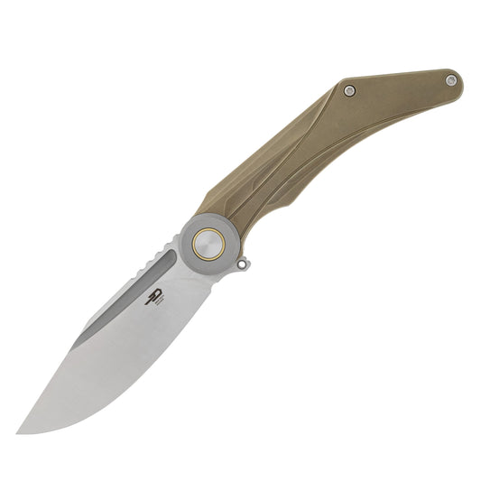 Nóż składany Bestech Knives Seraph M390 - Bronze Titanium/Satin