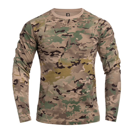Koszulka Brandit Premium Long Sleeve Shirt - Tactical Camo