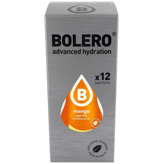 Napój w proszku Bolero Mango ze stewią 9 g - 12 szt.