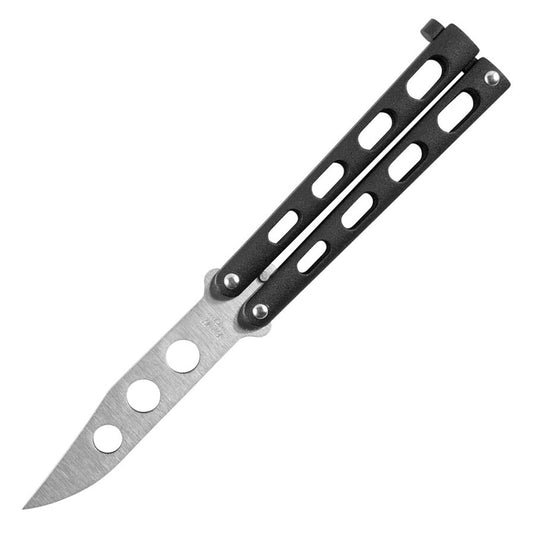 Nóż składany treningowy motylek Bear&Son Black