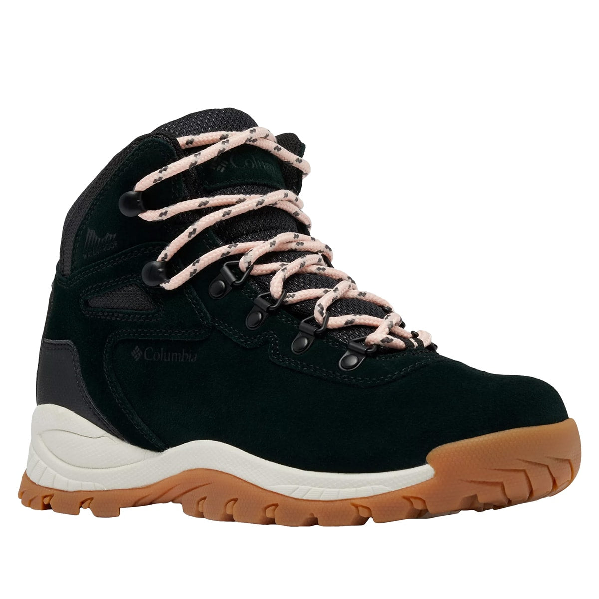 Buty damskie Columbia Newton Ridge Plus WP Amped - Black/Blush Rose