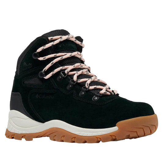 Buty damskie Columbia Newton Ridge Plus WP Amped - Black/Blush Rose