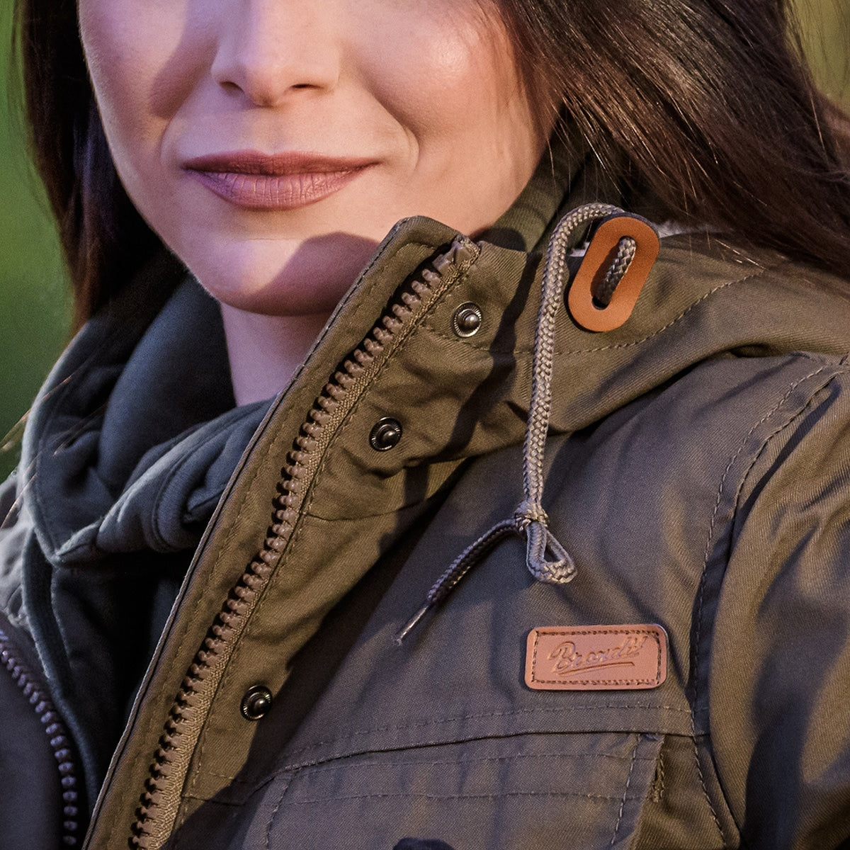 Kurtka damska Brandit Marsh Lake Parka - Olive
