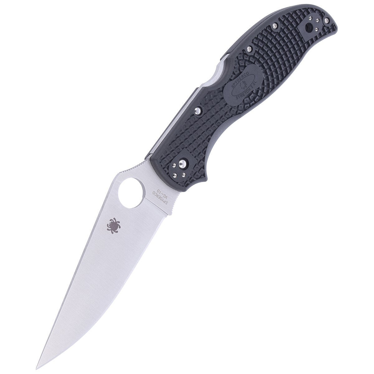 Nóż składany Spyderco Stretch 2 XL VG-10 - Black