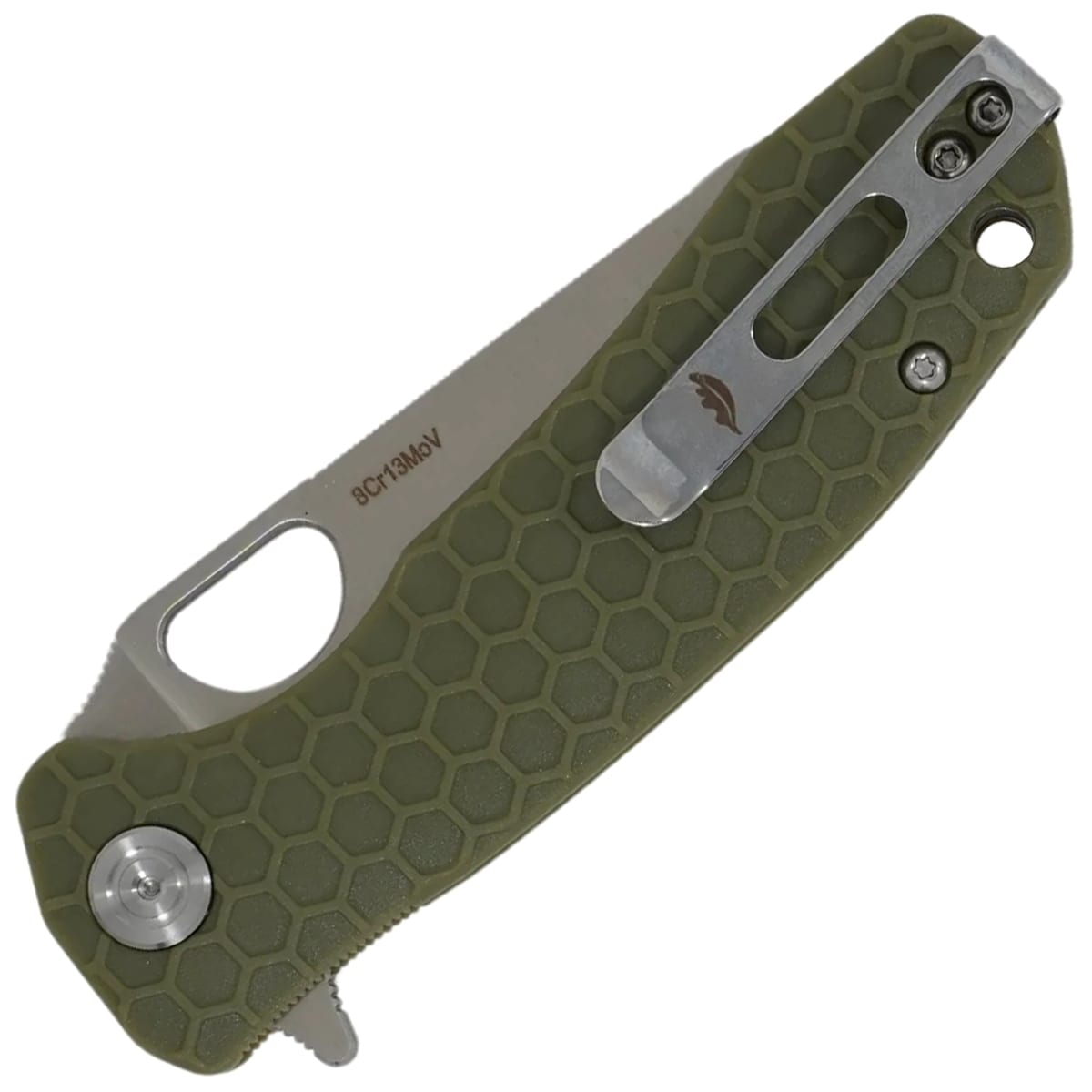 Nóż składany Honey Badger Leaf Large 8Cr13MoV - Green