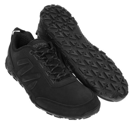 Buty Bennon Barefoot Leather - Graphite/Black