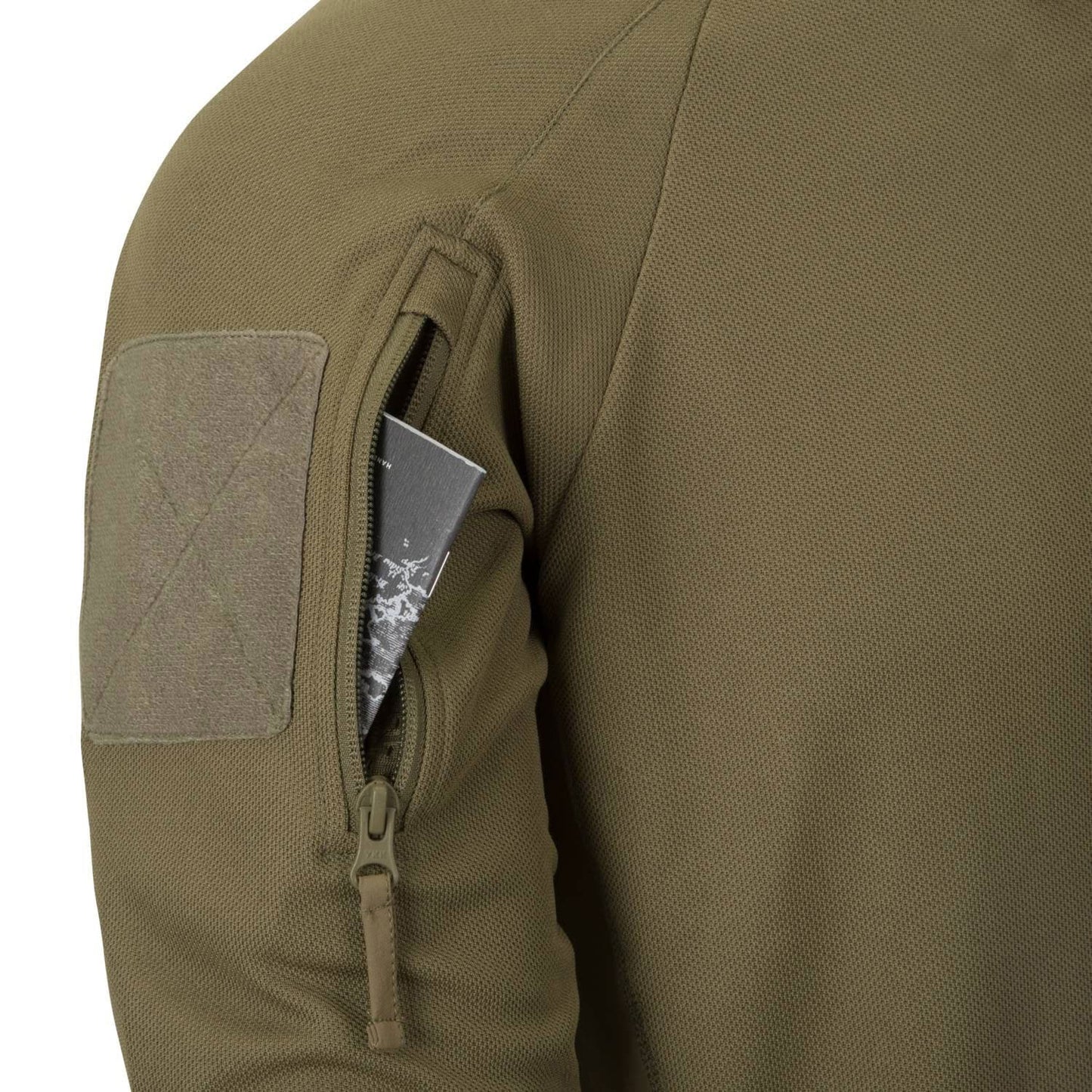 Koszulka polo Helikon Range Long Sleeve - Adaptive Green
