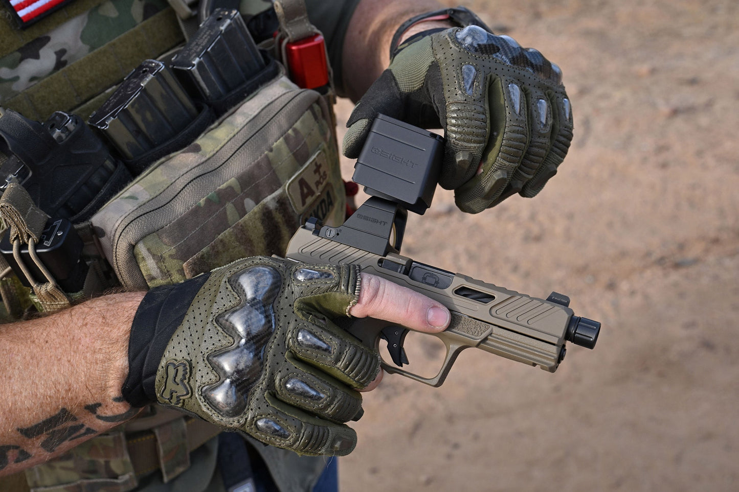 Kolimator Olight Osight X 3 MOA Red Dot & 32 MOA Circle