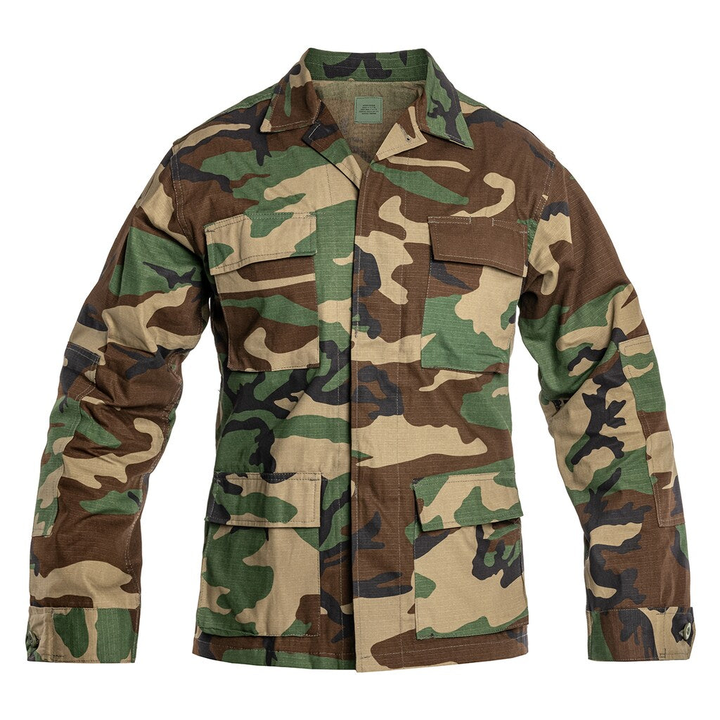 Bluza wojskowa Mil-Tec Teesar BDU Rip-Stop - Woodland