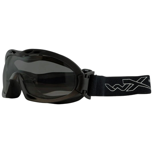 Gogle taktyczne Wiley X Nerve Grey/Clear - Matte Black