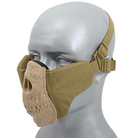 Maska ochronna CS Skull Face - coyote