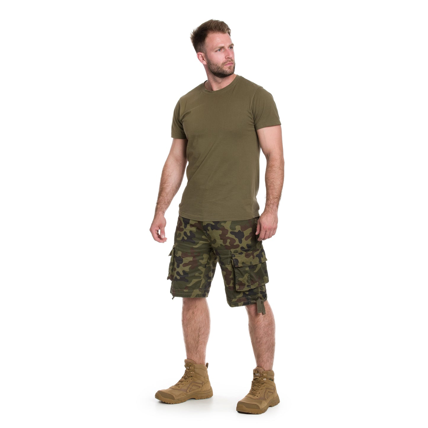 Szorty Brandit Urban Legend - wz.93 Pantera PL Woodland