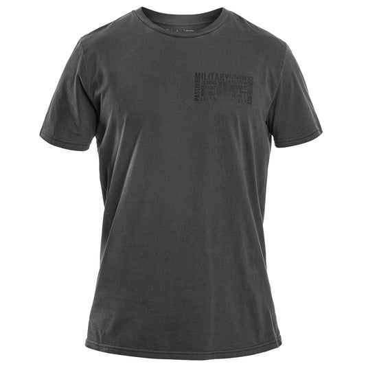 Koszulka T-shirt Military Gym Wear Identity Tee - Washed Grey