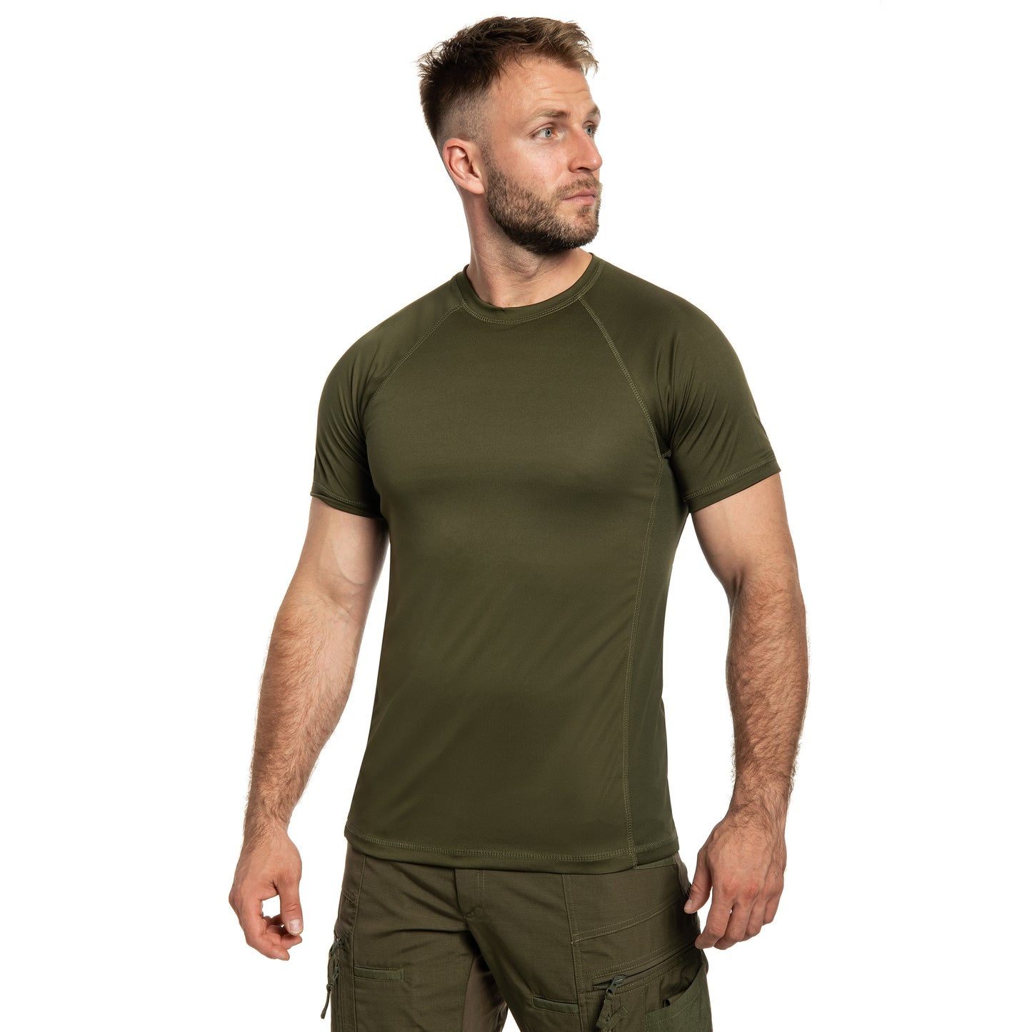 Koszulka termoaktywna Texar - Olive