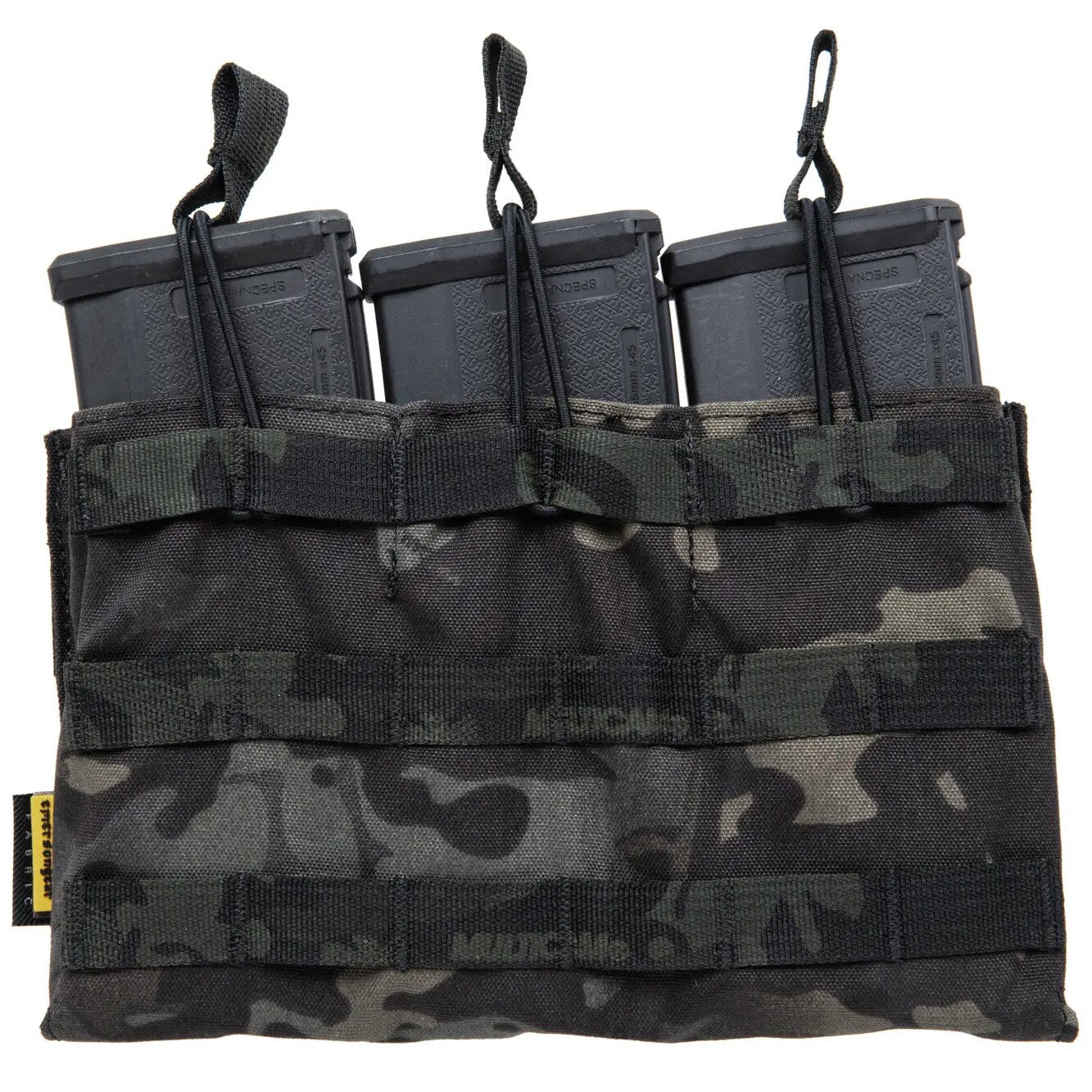 Potrójna ładownica Emerson Open Top na magazynki M4/M16 - MultiCam Black