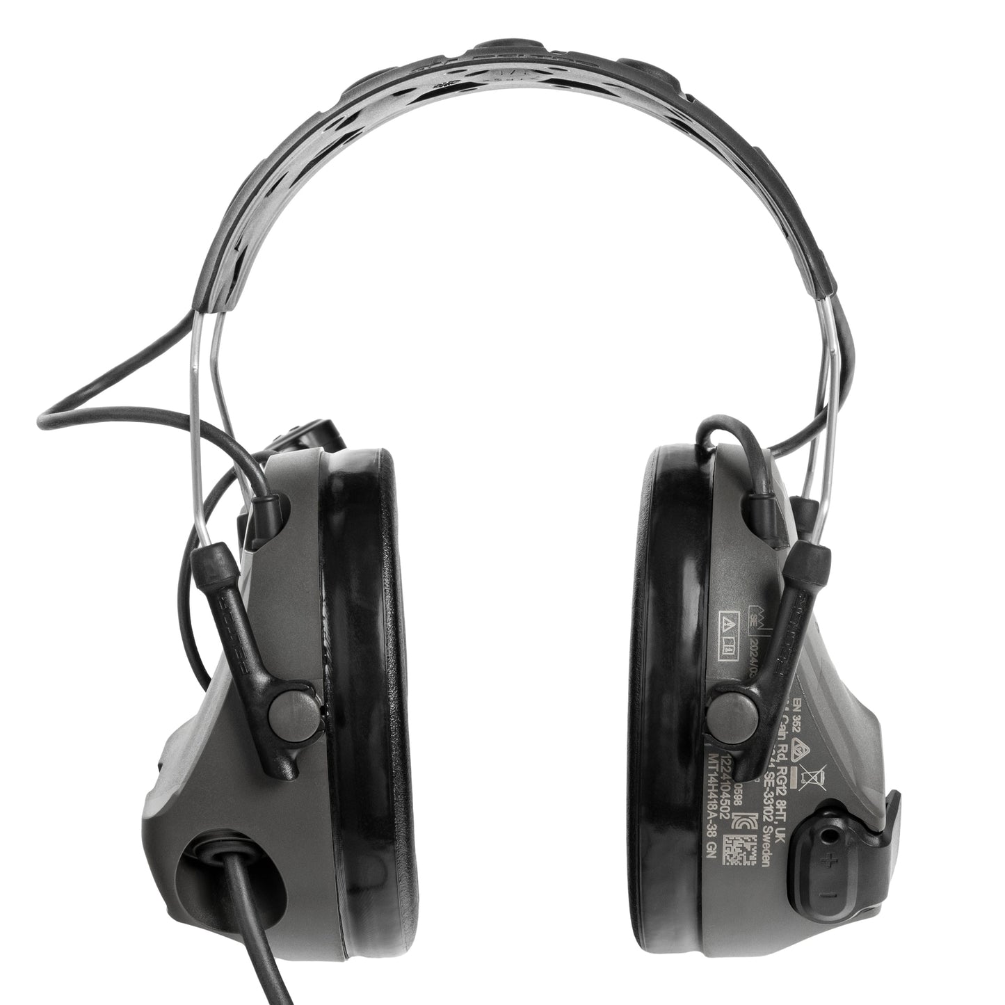 Ochronniki słuchu aktywne 3M Peltor ComTac VIII z mikrofonem - Grey